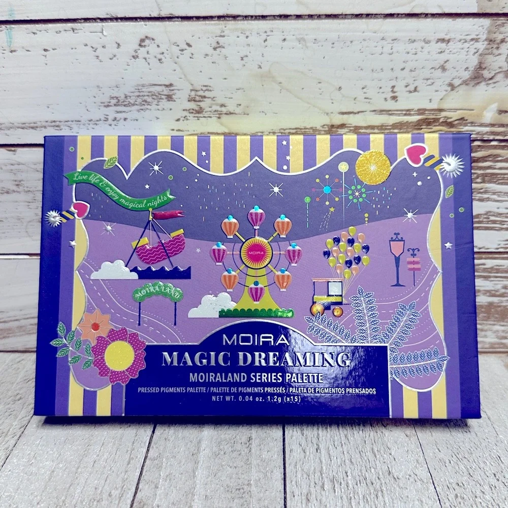Moira brand new Magic Dreaming moiraland series palette pressed pigments make up - Picture 1 of 3